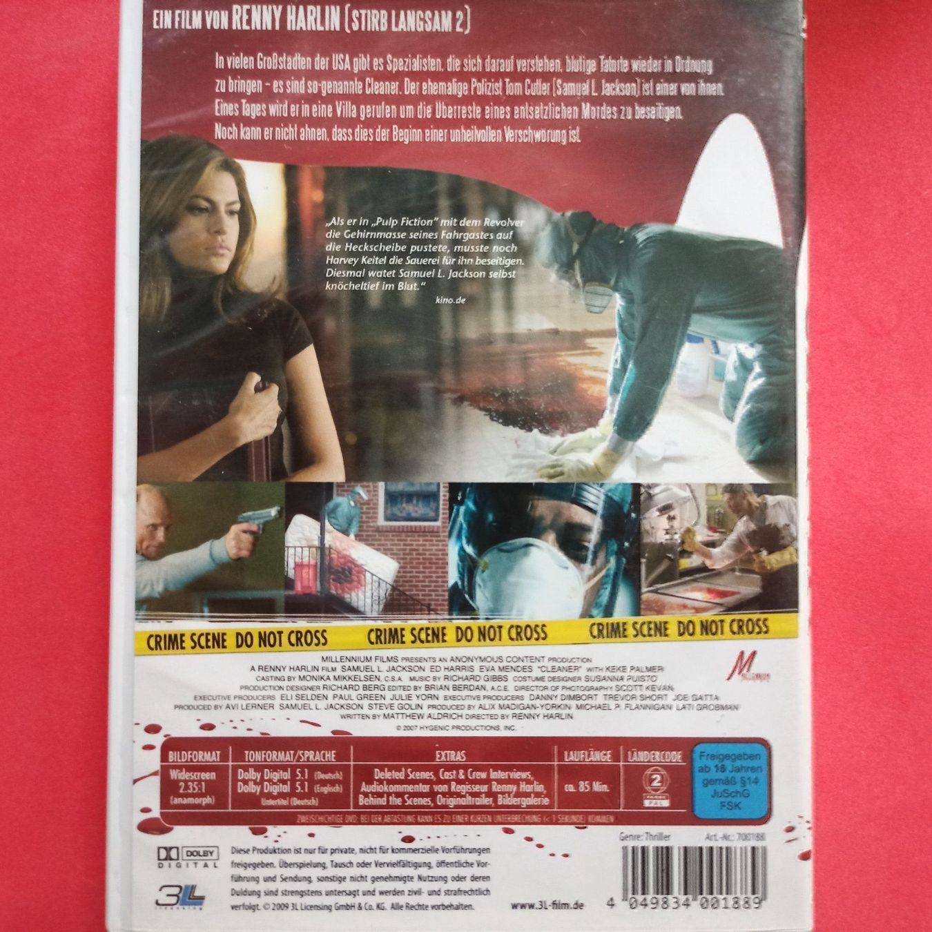 Tutti i DVDs: Cleaner - Sein Geschäft ist der Tod – Usato da Dübendorf venduto da kb86_MOVIE 1