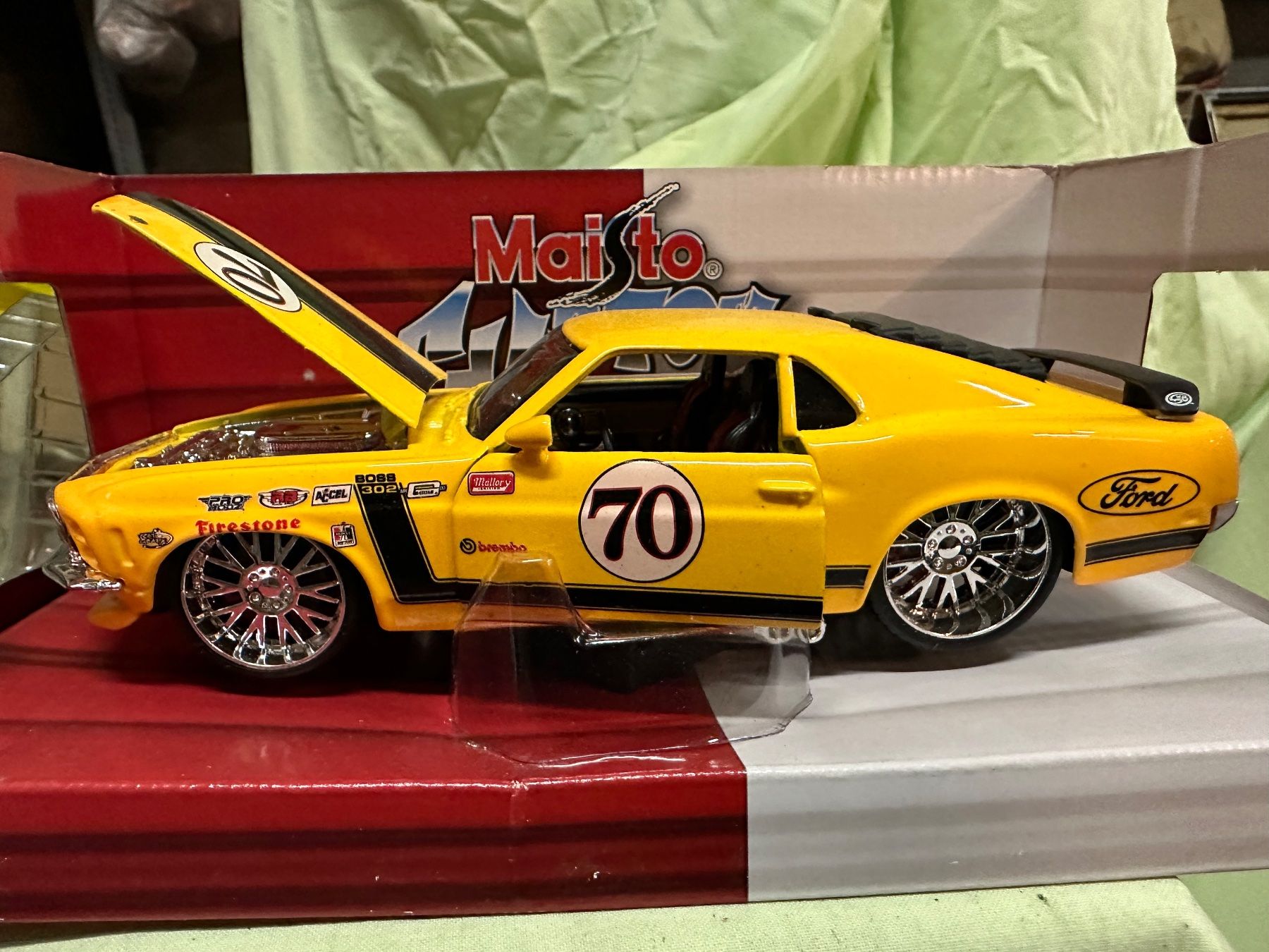 Ford Modellautos: Ford Mustang 1970 boss 302 Oldtimer classic – Neu (gemäss Beschreibung) aus Reinach AG von rares75 1
