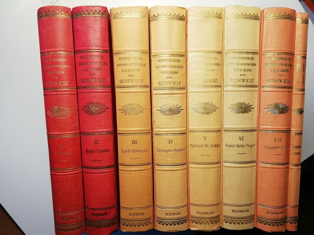 HistorischBiograph. Lexikon der Schweiz Kaufen auf Ricardo