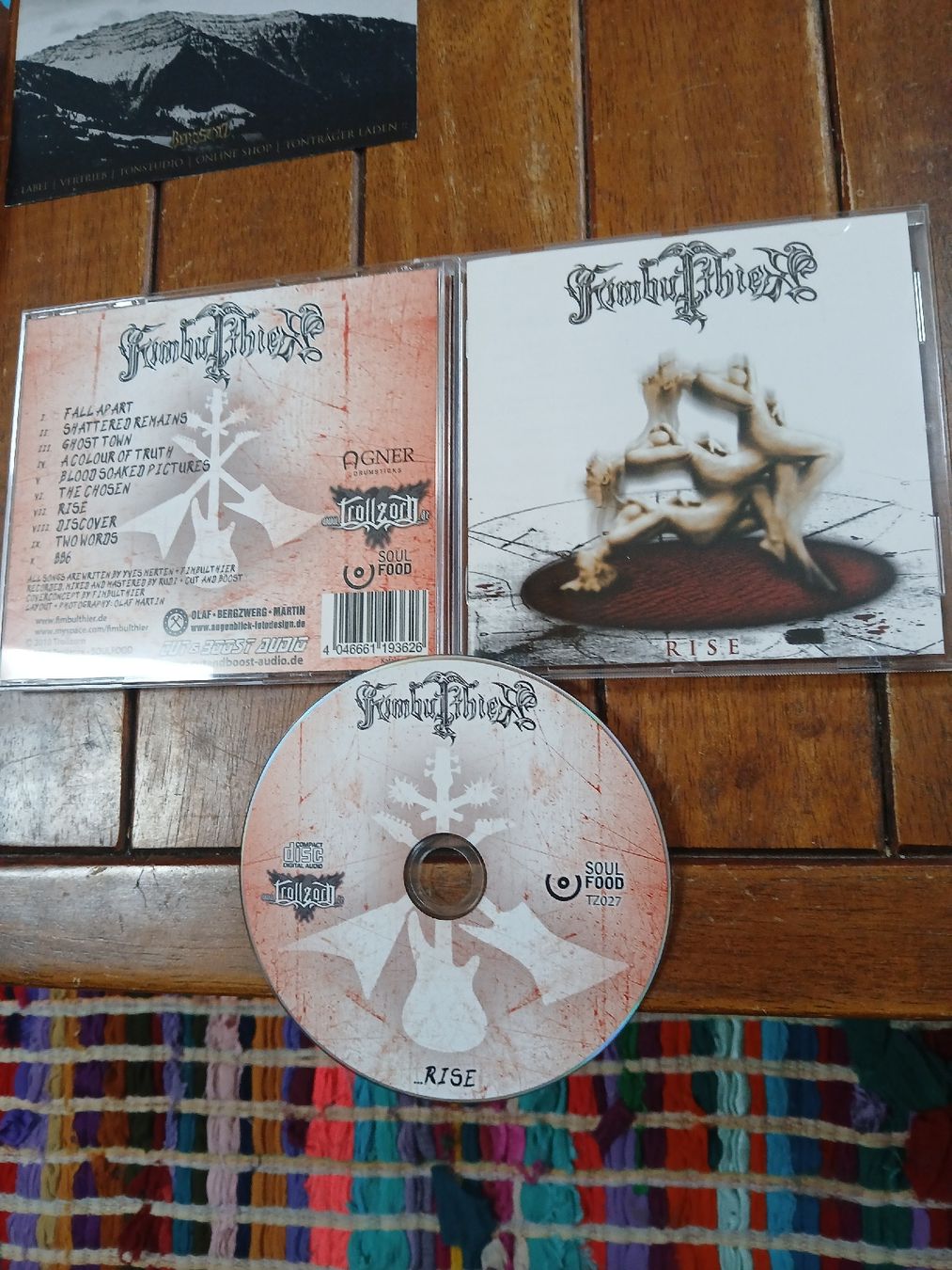 CDs: fimbulthier- rise – D'occasion à St-Cergue par VeganWarrior