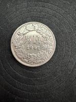 1/2 Franken Silbermünze 1941