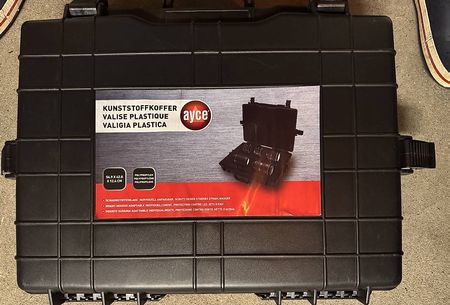 Wasserdichter IP65 Kunststoffkoffer