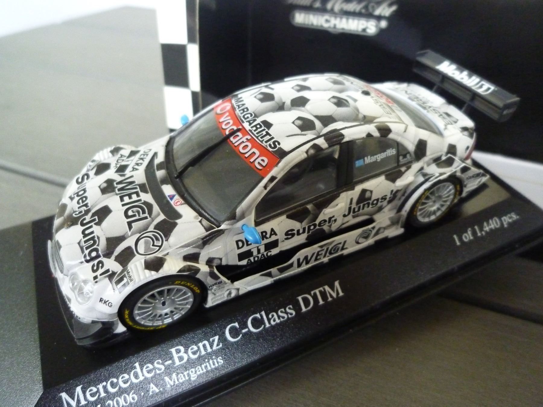 Mercedes-Benz Modellini d'auto: Mercedes-Benz C-Class (DTM 2006) – Nuovo e nell'imballaggio originale da Flawil venduto da Imperiosud 3