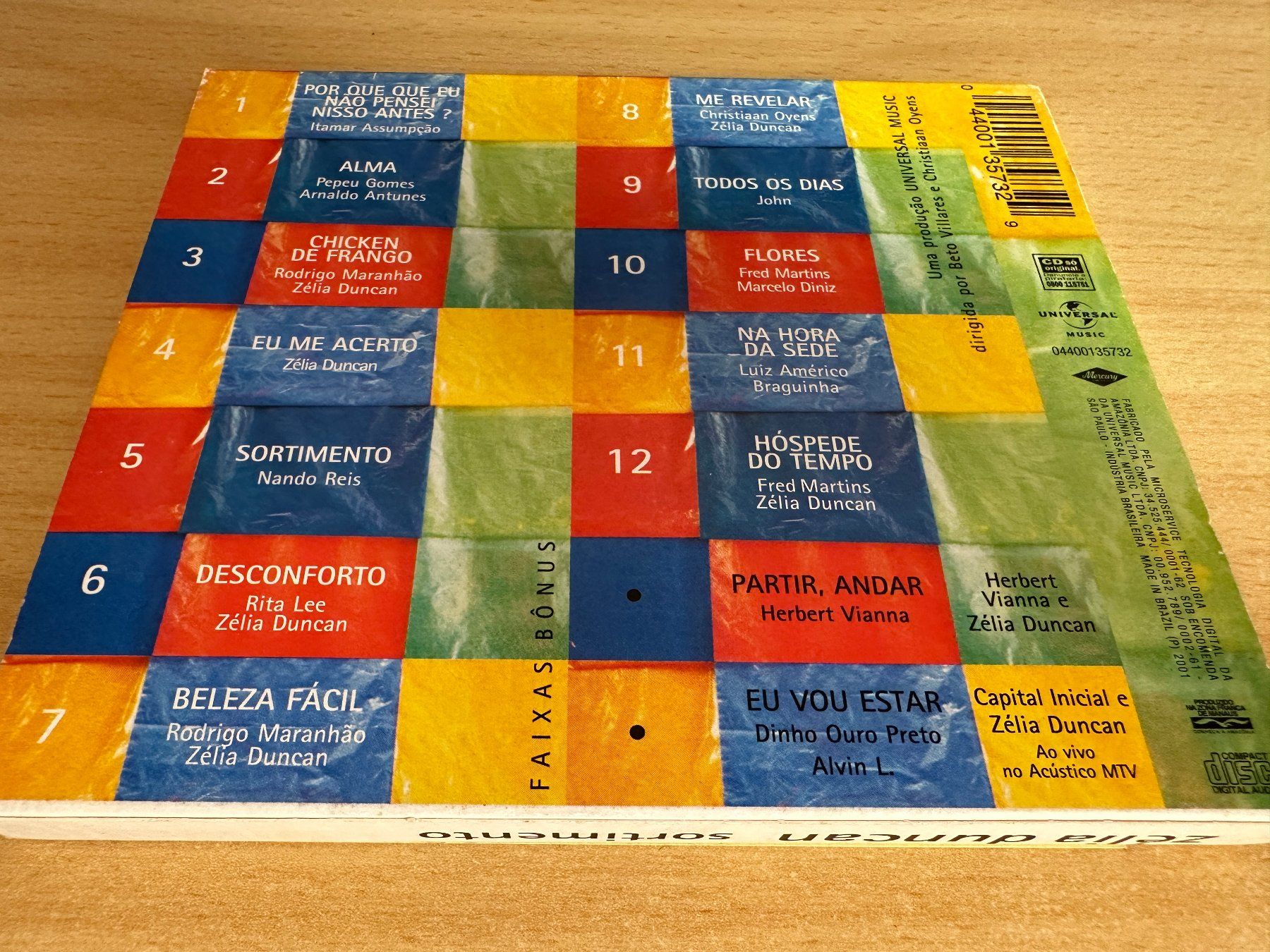 CD: Zélia Duncan – Sortimento – Usato da Rikon im Tösstal venduto da Alpenmutz 1