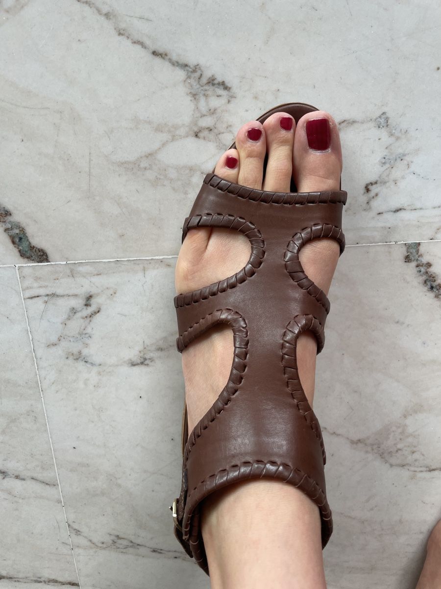 Hugo Boss Scarpe da donna: Sandalo in pelle BOSS – Usato da Melide venduto da jul_2q6m 1