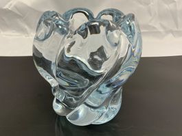 Orrefors, Schweden - Ice Glass Vase - Edvin Öhrström