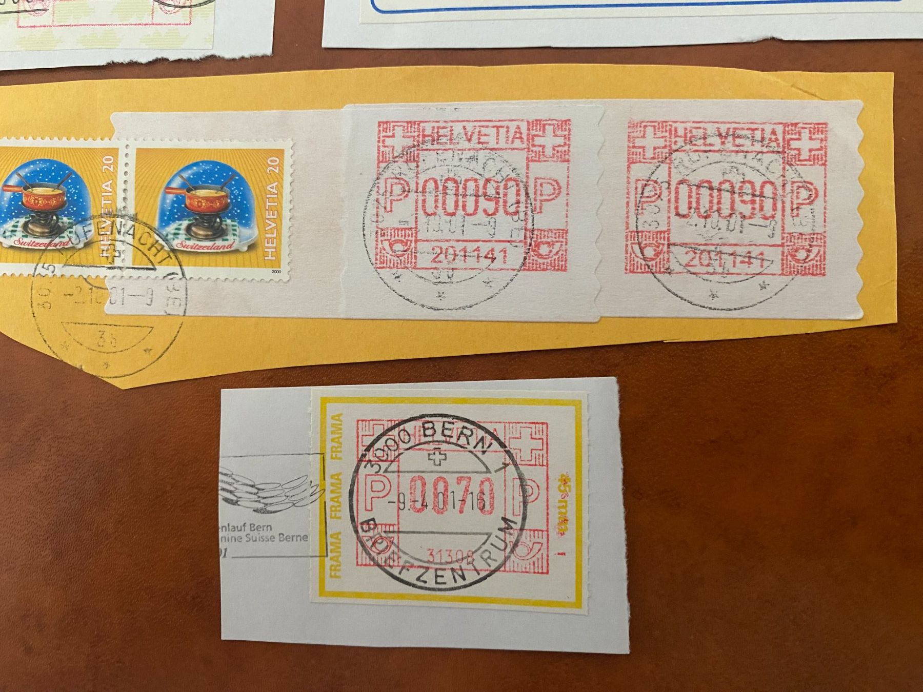 Tutti i francobolli: Automatenmarken – Usato da matten b. interlaken venduto da jfran17 3