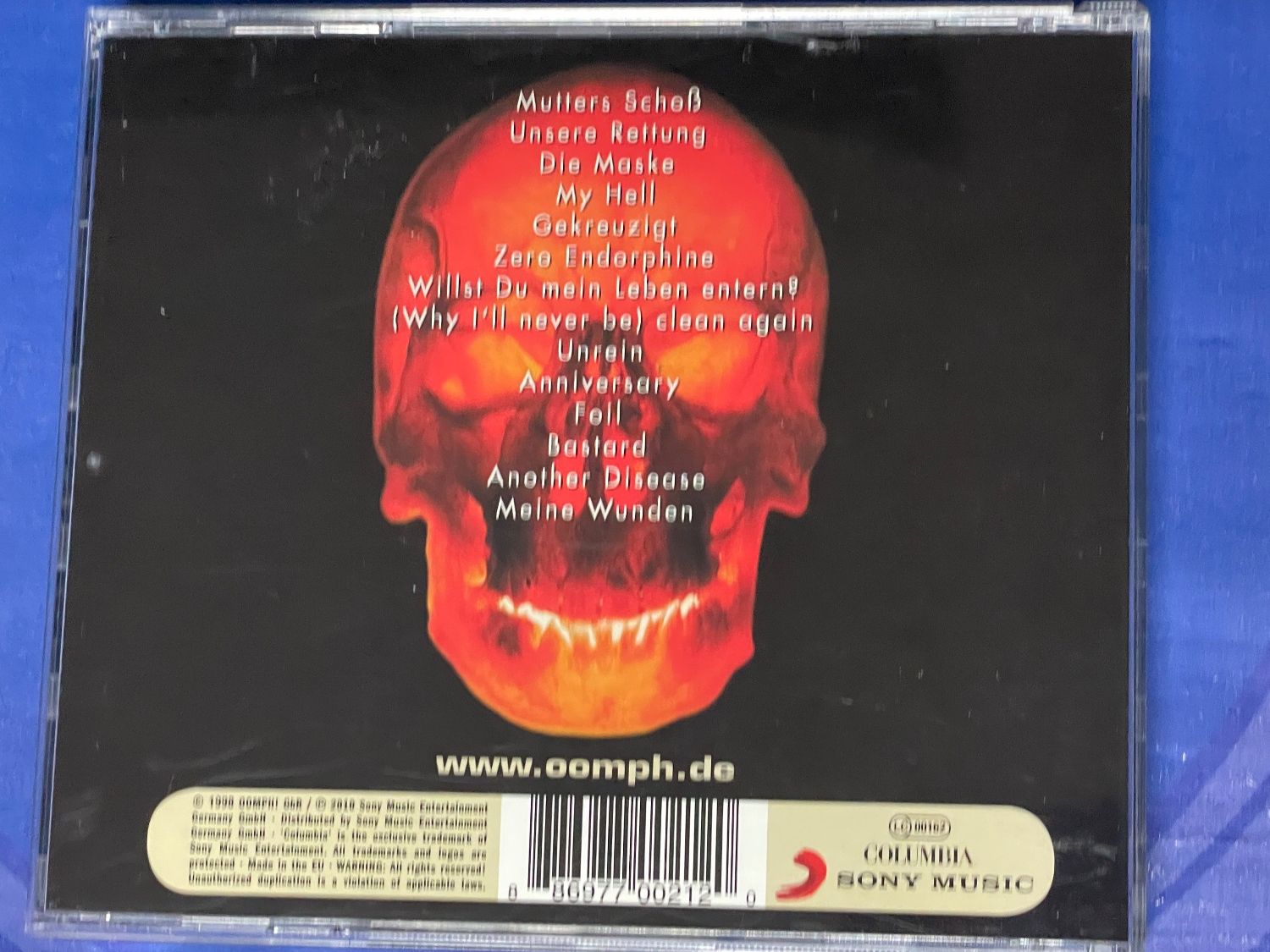 CD: OOMPH! – Usato da Muri b. Bern venduto da AdidasCollector 2
