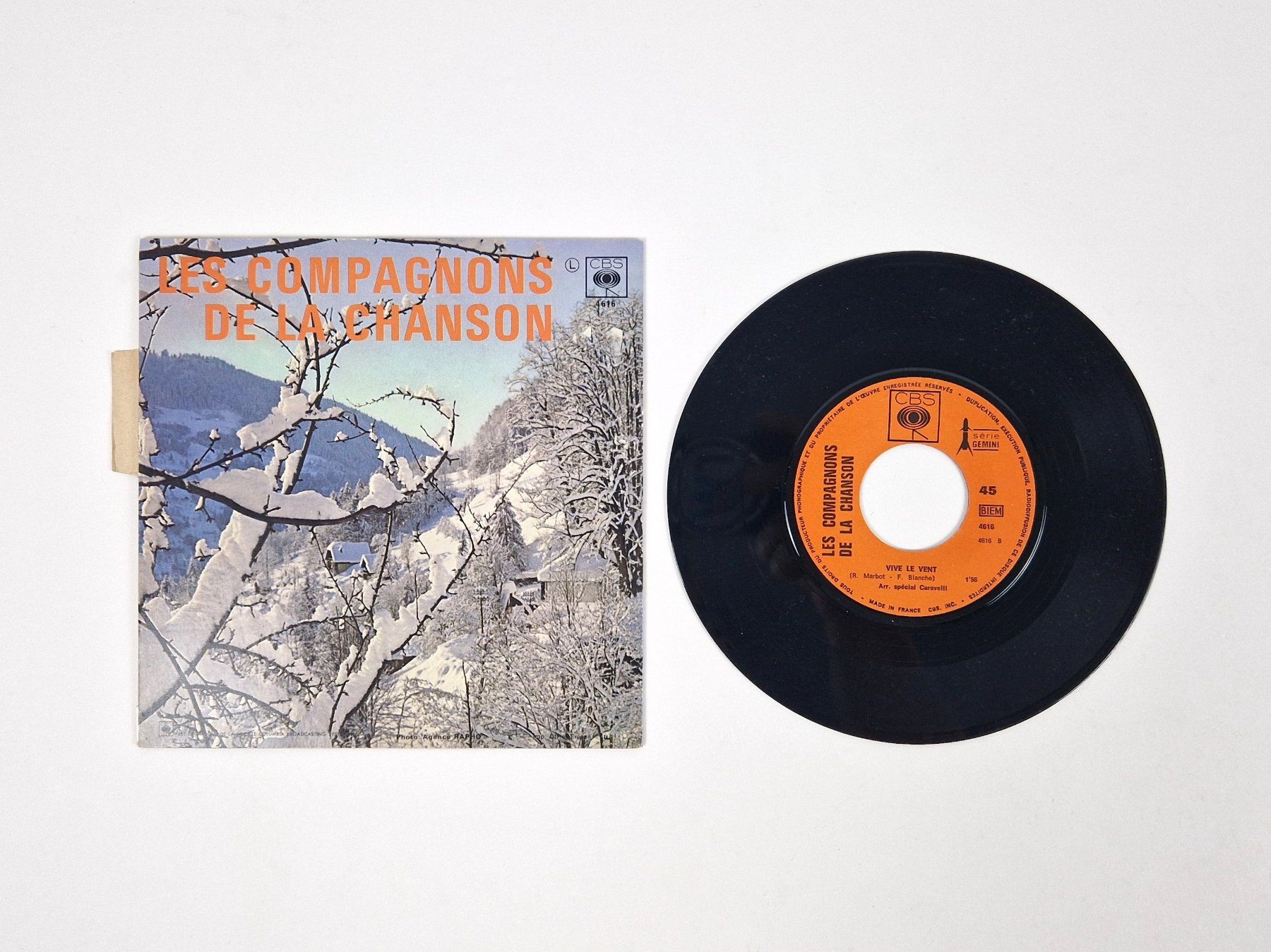Dischi in vinile: Les Compagnons de la Chanson 2x Vinyl 7" Sammlung – Usato da Basel venduto da Restwert_Basel 2