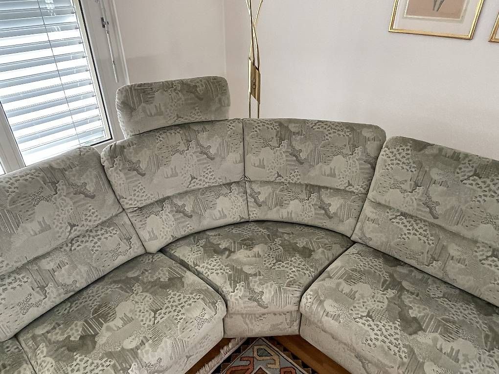 Divani: Ecksofa Stoffsofa grau – Usato da Basel venduto da MarcoJay13 3