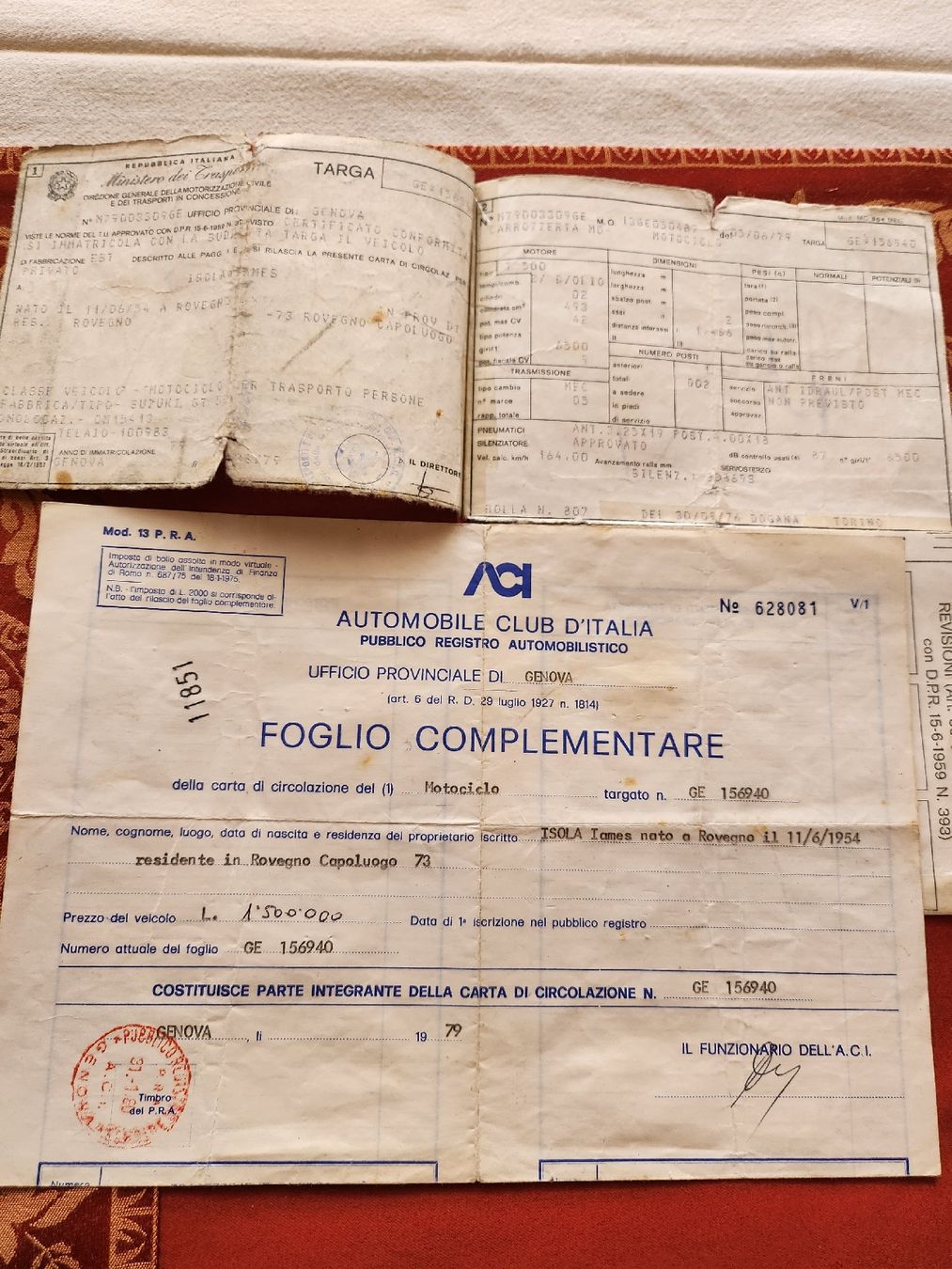 Suzuki Strada: moto suzuki 500GT – Usato da Lugano venduto da Bernardino04 2