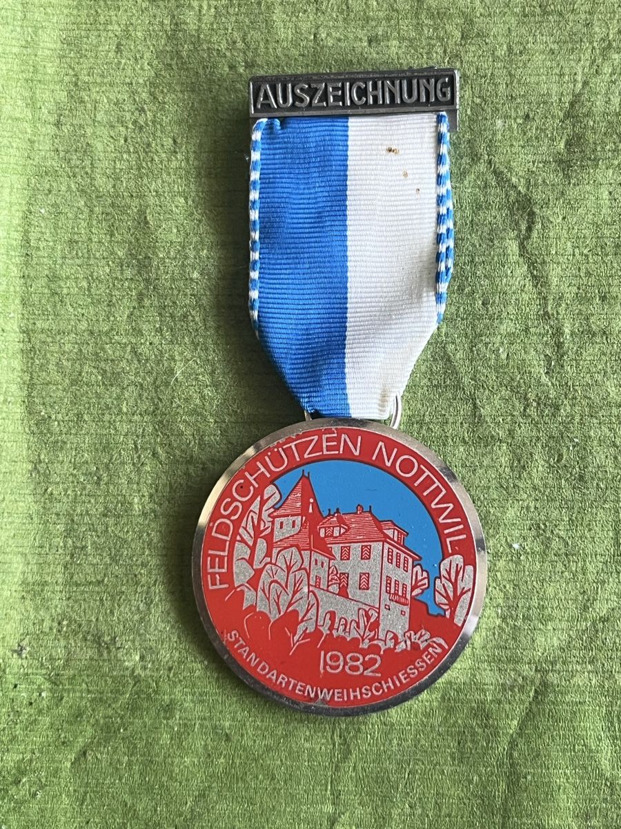 Medaglie: Schützenmedaille Nottwil 1982 – Usato da Itingen venduto da Bebbi6569