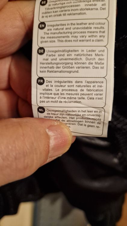 Giacche: Echt Leder Jacke saki Schwarz GR:52 (GÜNSTİG KAUFEN) – Usato da Waldenburg venduto da suzukibl 6