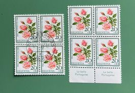 Schweiz Briefmarken Pro Juventute 1982 4er Block gest./unges