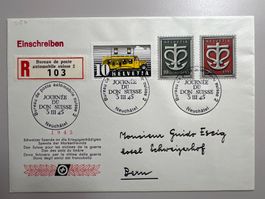 1945 Schw. Spende für Kriegsbeschädigte W19+20 +210y