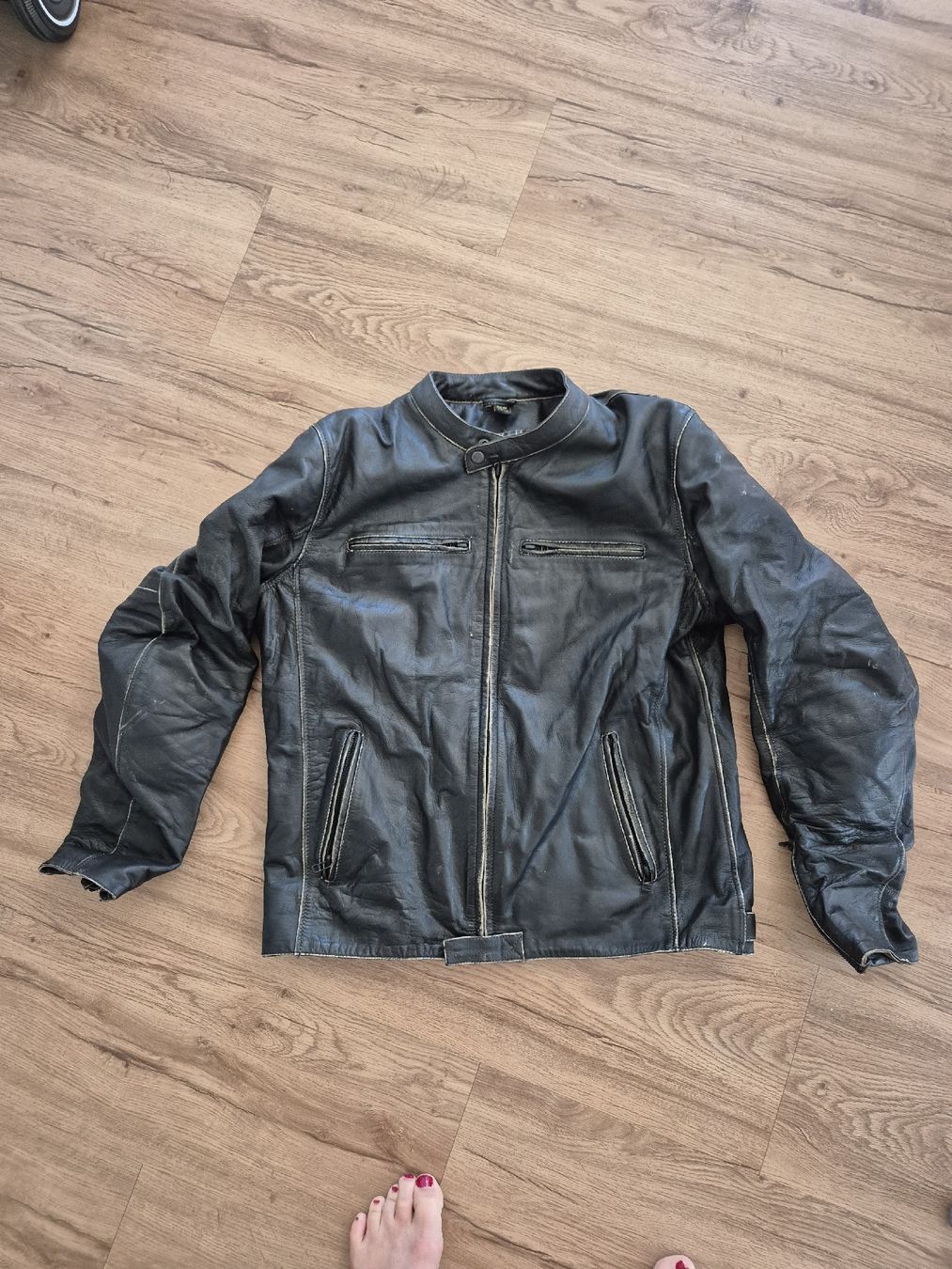 IXS Giacche: Motorradjacke ixs Echtleder – Usato da Urnäsch venduto da Sasali