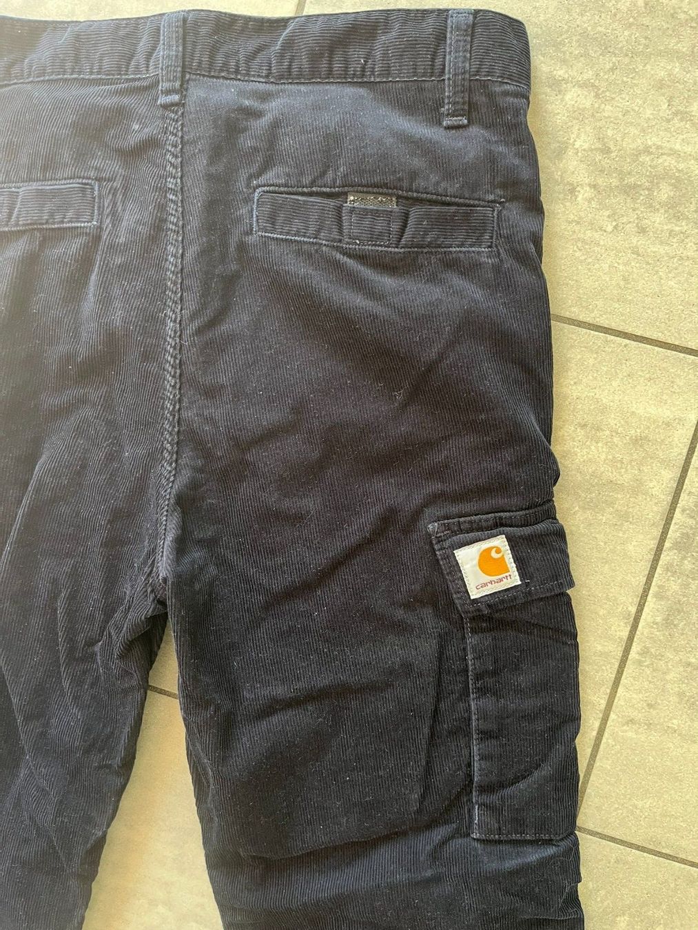 Hosen: CARHATT Cargohose Dunkelblau – Gebraucht aus Otelfingen von Denis_ZH 1