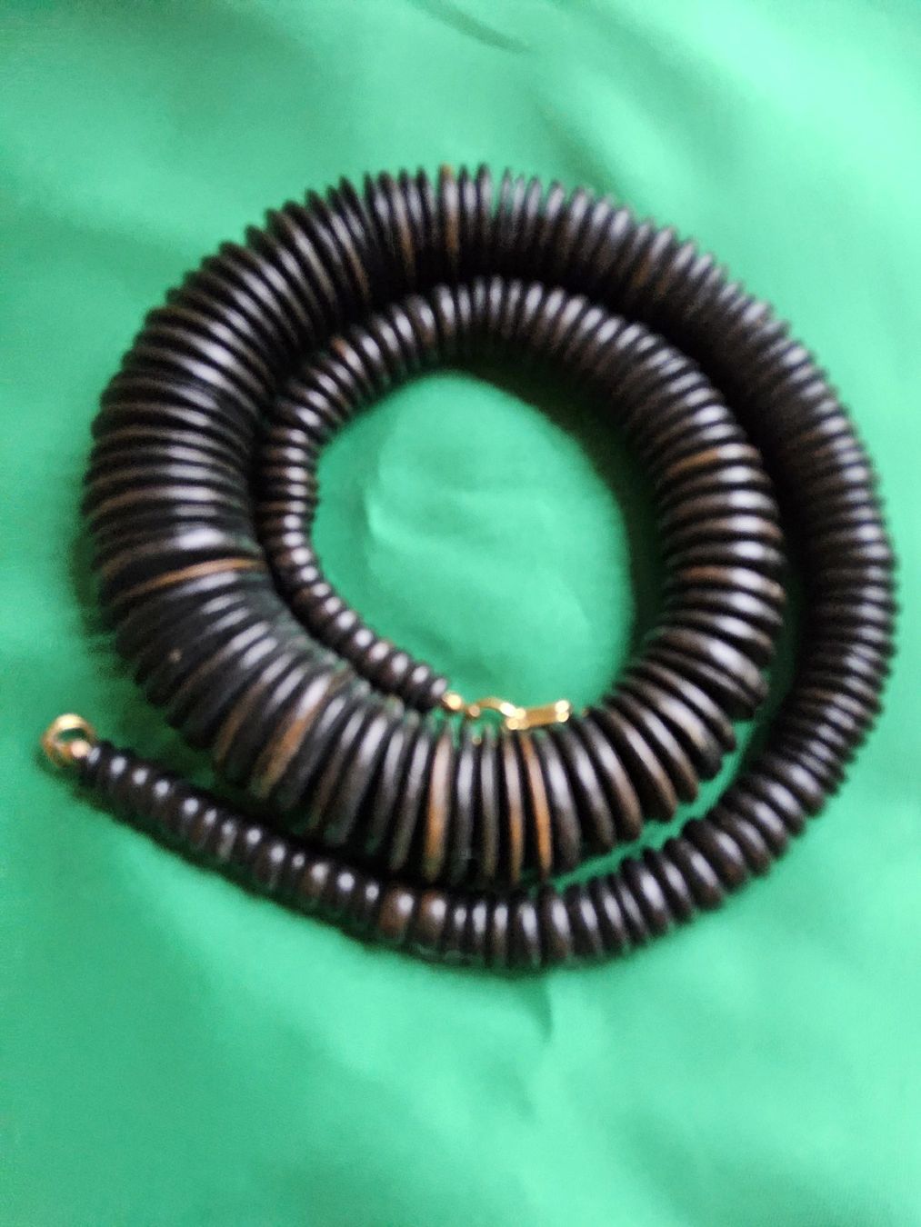 Catenine: Vintage BOHO Kokosnussschalen Halskette Collier – Usato da Zürich venduto da SciTec 4