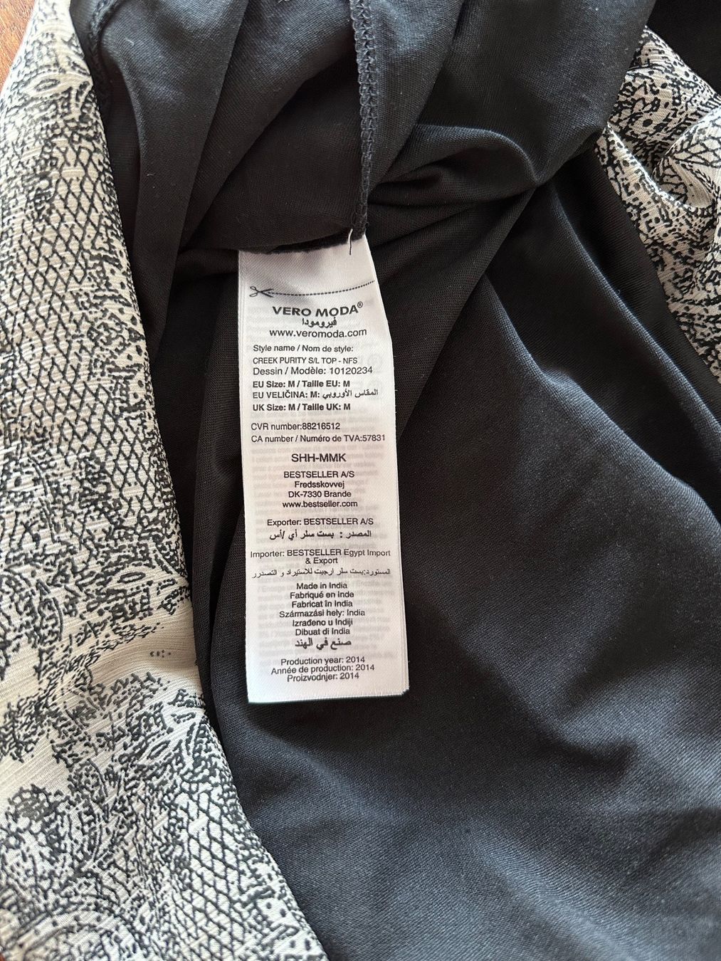 Vero Moda Camicette: VERO MODA Bluse / Top, Gr. M – Usato da Brüttisellen venduto da Molemo 5