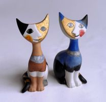 Goebel-Figuren*zwei Katzen "Angelina" &"Angelo" *****
