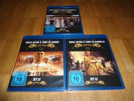 Once upon a time in China 1,2 & 3 - 3 BLU RAY-S - UNCUT