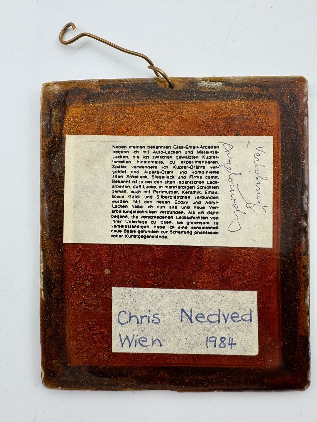 Foto & Immagini: Lackmalerei CHRIS NEDVED – Usato da Sachseln venduto da BONATI01 2