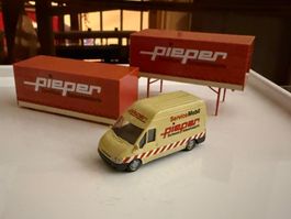 Pieper Rietze Ford Transit et containers 1/87