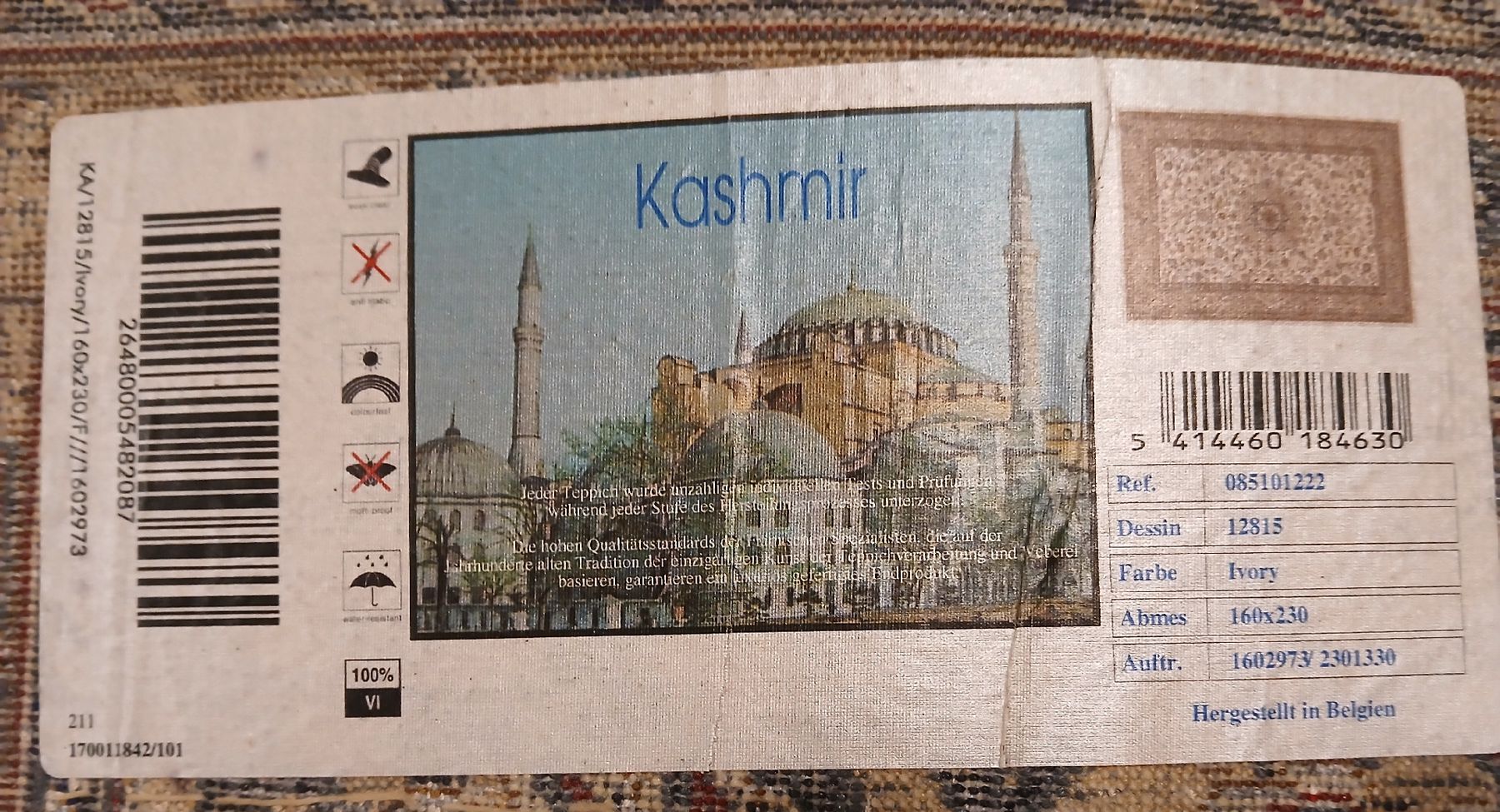 Tappeti: Wunderschöner Kashmir Teppich, 160x230 cm – Usato da Frasnacht venduto da ale_g288 1