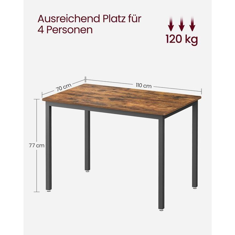 Tische: Esstisch Küchentisch Esszimmertisch SIRIN – Neu und originalverpackt aus Lachen SZ von MAMORU-MOEBEL 7