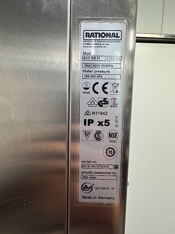 Rational Forni: Rational Kombisteamer – Usato da Uznach venduto da maben01 2