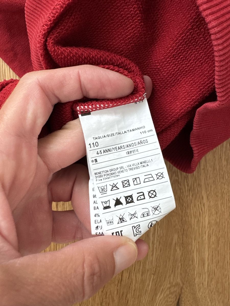 Benetton Maglioni & Felpe: Kinder Benetton Pullover, Gr. 110 – Usato da Interlaken venduto da fbnscl 3