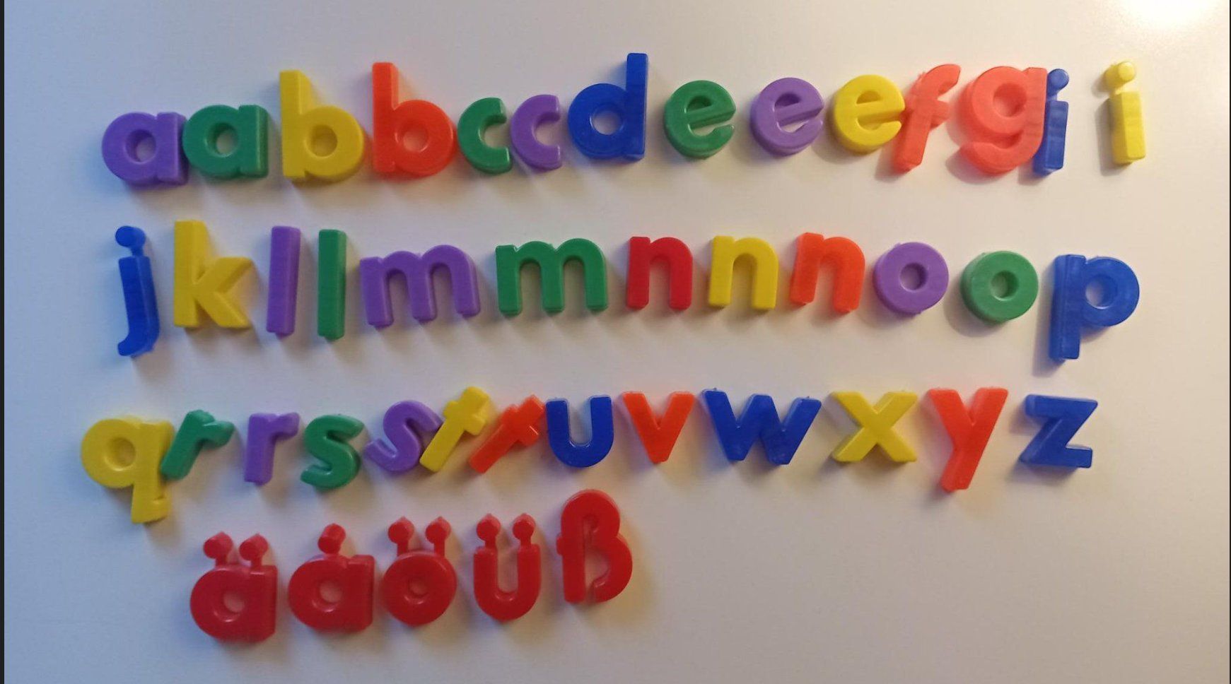 Giocattoli: Magnet Zahlen, Buchstaben Set – Usato da Salez venduto da Robe12 5