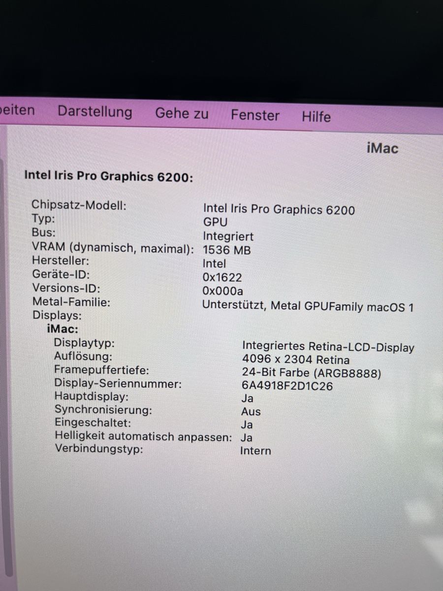 Apple PC: IMac (Retina Display) 21.5” – Usato da Winterthur venduto da Bambus6 3
