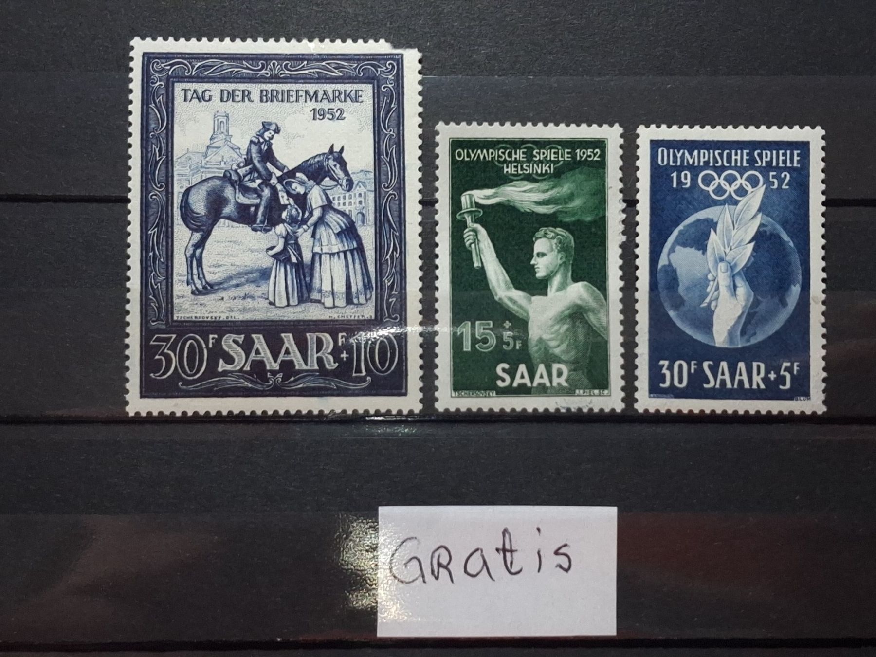 Tous les timbres: Saarland Mi-Nr. 317-346 Postfrisch 100 Fr + – Neuf (Voir description) à Kriens par Nidfeld45 3