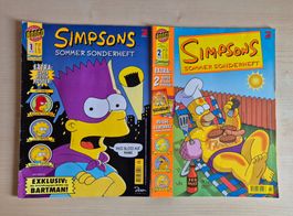 Die Simpsons Sommer Sonderheft Nr. 1 und 2
