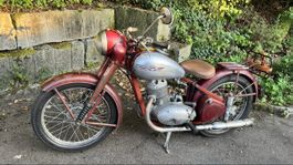 Top Oldtimer: Jawa Perak 250ccm, Jg. 1950, veteran geprüft!