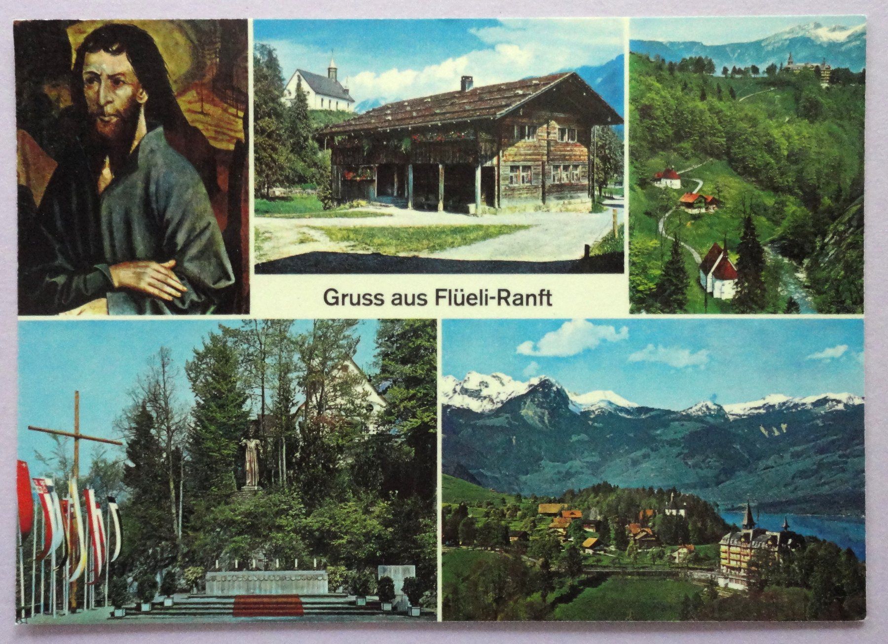 Ansichtskarten: Gruss aus Flüeli-Ranft – Gebraucht aus Fétigny von Billy2miny