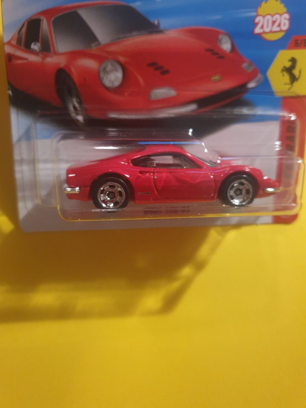 Hot Wheels Modellini d'auto: Hot Wheels DINO 206 GT – Nuovo e nell'imballaggio originale da Oftringen venduto da Rotor 4