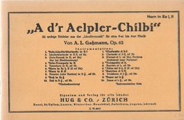 A d'r Aelpler-Chilbi Horn in Es I, II Alfred Leonz Gassmann