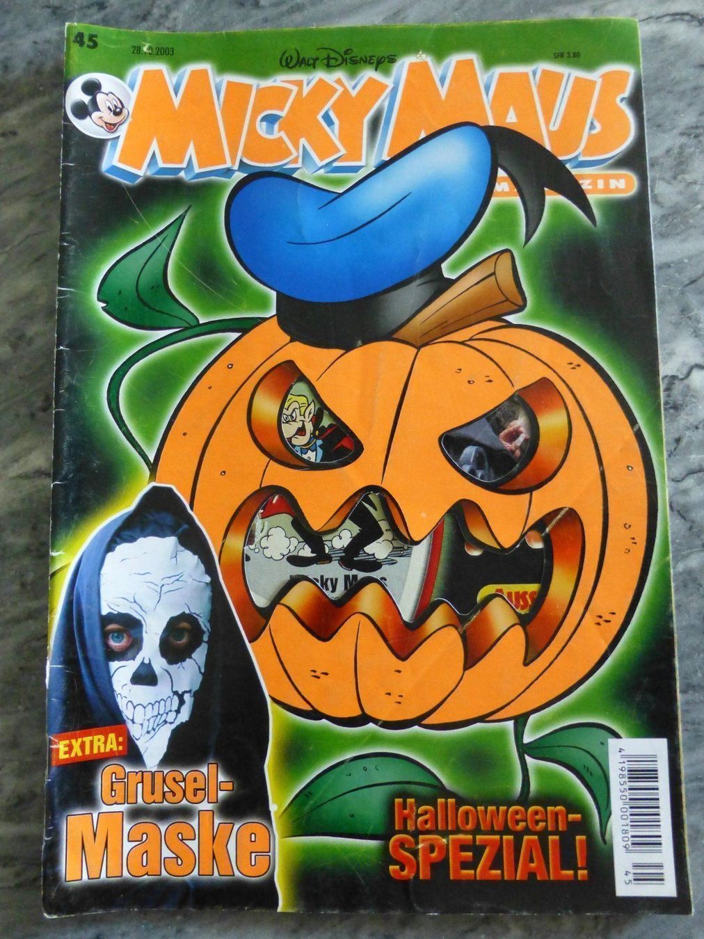 Fumetti: Micky Maus Heft - Nr. 45 / 28.10.2003 – Usato da Basel venduto da Falconis