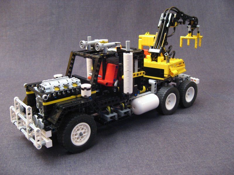 Kranwagen Air Tech Claw Rig 8868 - LEGO Technic (Gebraucht) in Rossens ...