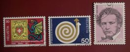 Briefmarken Sondermarken 1971 mit Erstausgabestempel