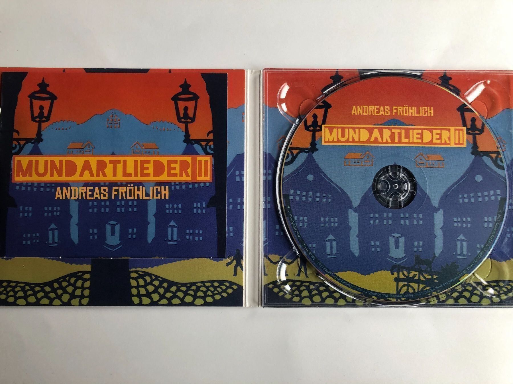 CD: Mundartlieder II - Andreas Fröhlich Schweiz – Usato da Oberried Brienz venduto da Chyara 2