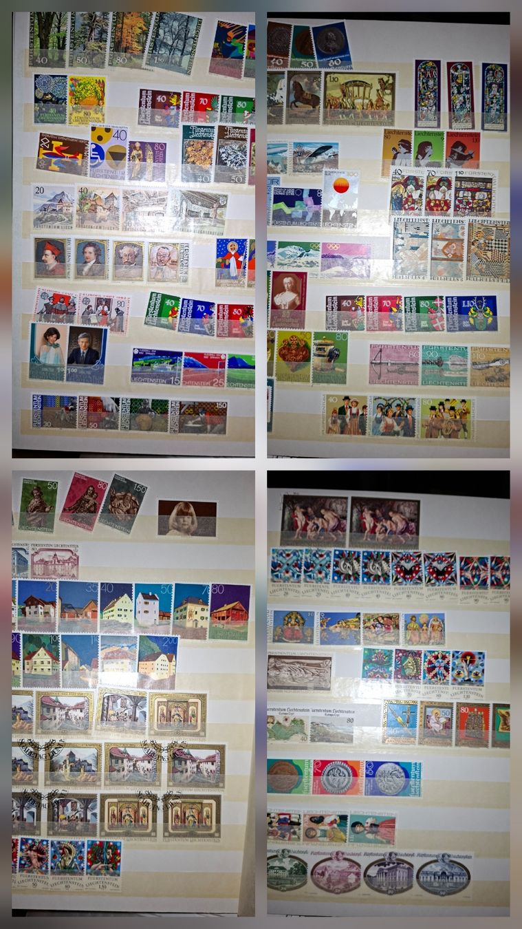 Tous les timbres: Sammlung Liechtenstein  – D'occasion à Balgach par SIMEON27