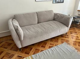 Hochwertiges 3er-Sofa