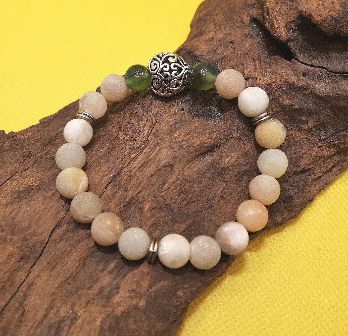 Bracciali & Braccialetti: Herz-Amazonit Steinarmk. - Spendenaktion – Nuovo (secondo la descrizione) da Unterkulm venduto da Nachtigall 5