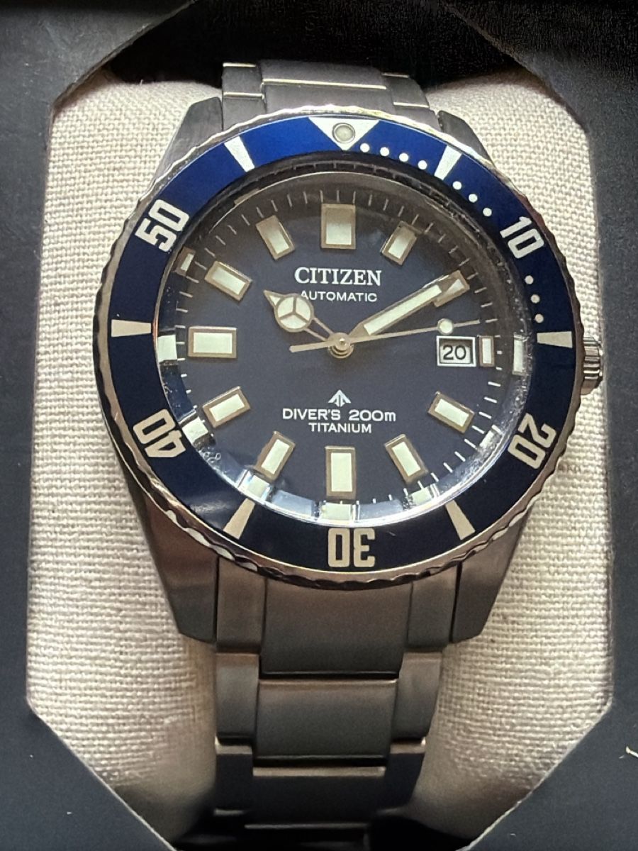 Citizen Orologi: Citizen Promaster Fujitsubo Mechanical Diver Titan neuwertig – Nuovo (secondo la descrizione) da Birmensdorf ZH venduto da PolzerJ1 1