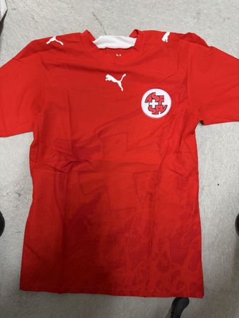 Fussball Trikot Schweiz Puma rot Grösse XS neu