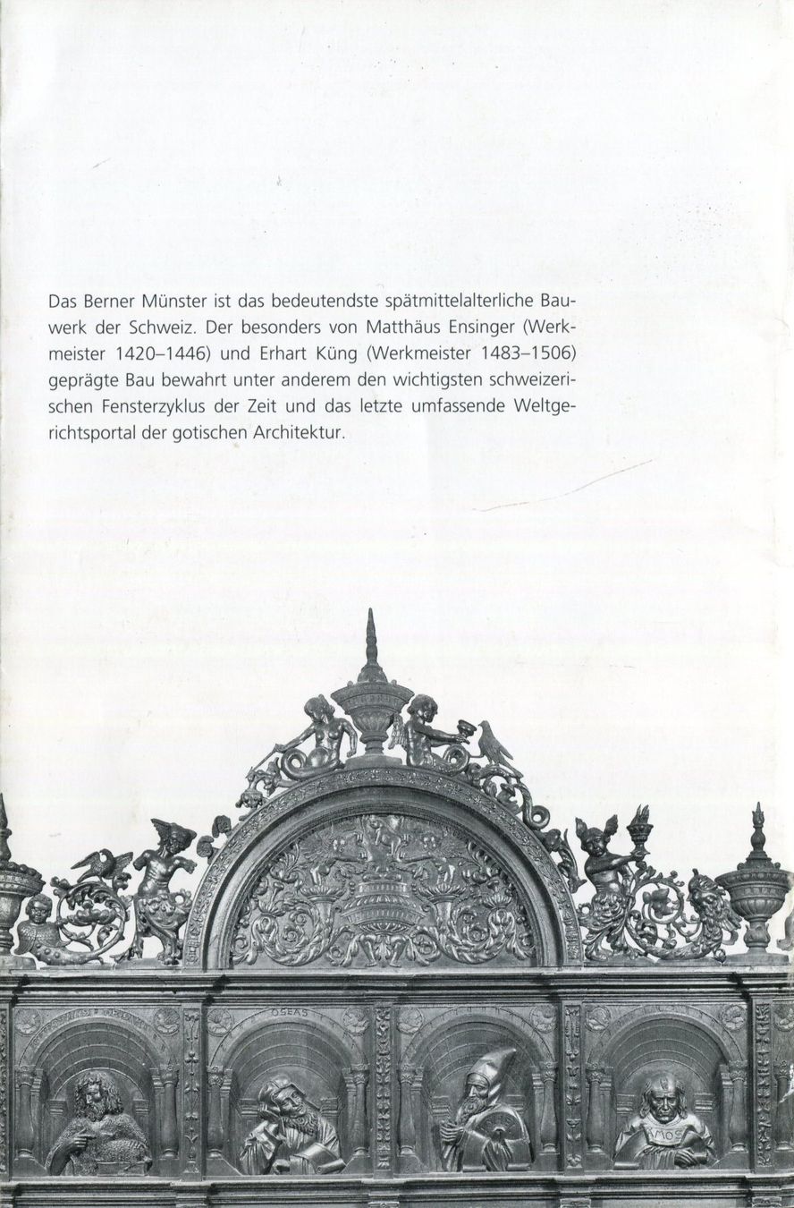 Libri: Bern, Berner Münster, Kunstführer – Usato da Aarau venduto da Elmaar41 1