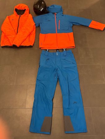 Powderhorn GORE-TEX Ski-Set, Grösse M&L mit Poc Skihelm